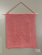 Tapestry Modification Pattern | Add-On for Monogram Blanket Patterns