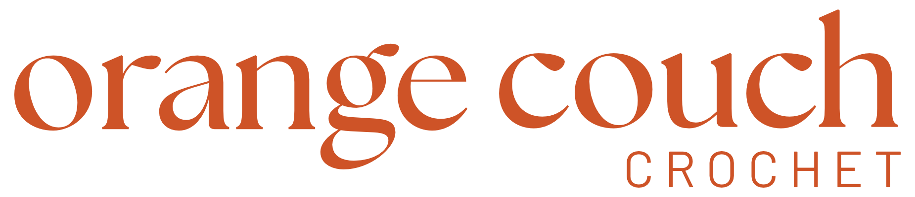 Orange Couch Crochet